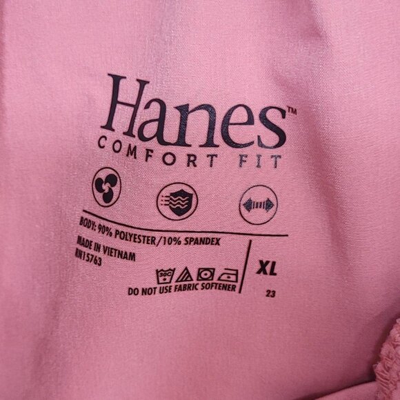 Hanes Comfort Fit Mauve Scrub Pants | Plus Size XL - Picture 2 of 3